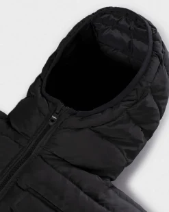 Piumino Refrigiwear Hunter Jacket nero con cappuccio