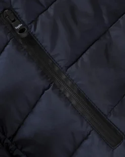 Piumino Refrigiwear Josh Jacket blu con cappuccio