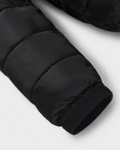 Piumino Refrigiwear Josh Jacket nero con cappuccio