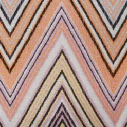 Plaids Plume in misto lana a fantasia chevron multicolor