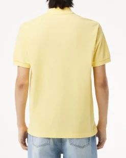 Polo gialla classic fit L.12.12 in petit piqué
