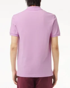 Polo lilla slim fit PH4012 in petit piqué