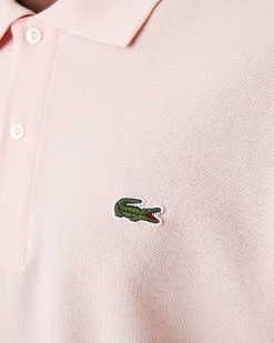 Polo rosa pesca classic fit L.12.12 in petit piqué