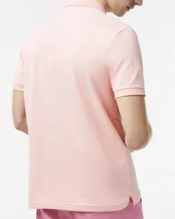 Polo rosa slim fit PH4012 in petit piqué