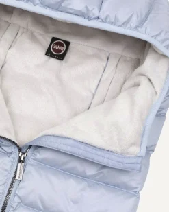 Sacco nanna Colmar in nylon imbottito azzurro