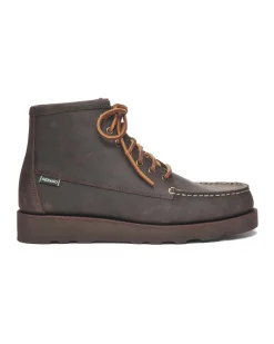Sebago Tala Mid Crazy Horse Suede testa di moro