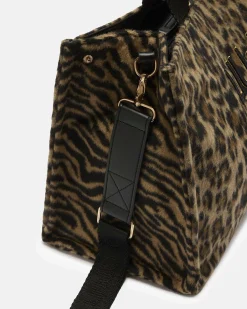 Shopping bag Liu Jo Accessories animalier con logo in rilievo