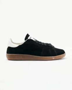 Sneakers nere in pelle scamosciata SKIN '93 Patrizia Pepe con suola in gomma beige
