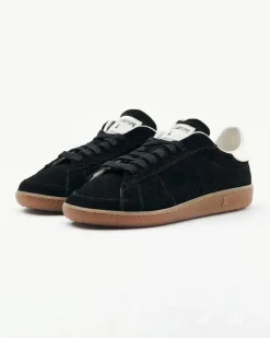 Sneakers nere in pelle scamosciata SKIN '93 Patrizia Pepe con suola in gomma beige