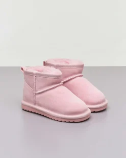Stivaletto Colors of california inpelle scamosciata rosa