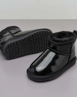 Stivaletto Colors of california nero in vernice