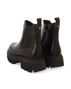 Stivaletto Gioseppo nero Hetland Chelsea in pelle