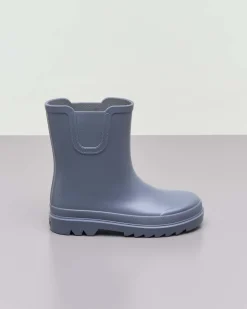 Stivaletto Tokyo da pioggia in gomma azzurro