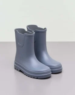 Stivaletto Tokyo da pioggia in gomma azzurro
