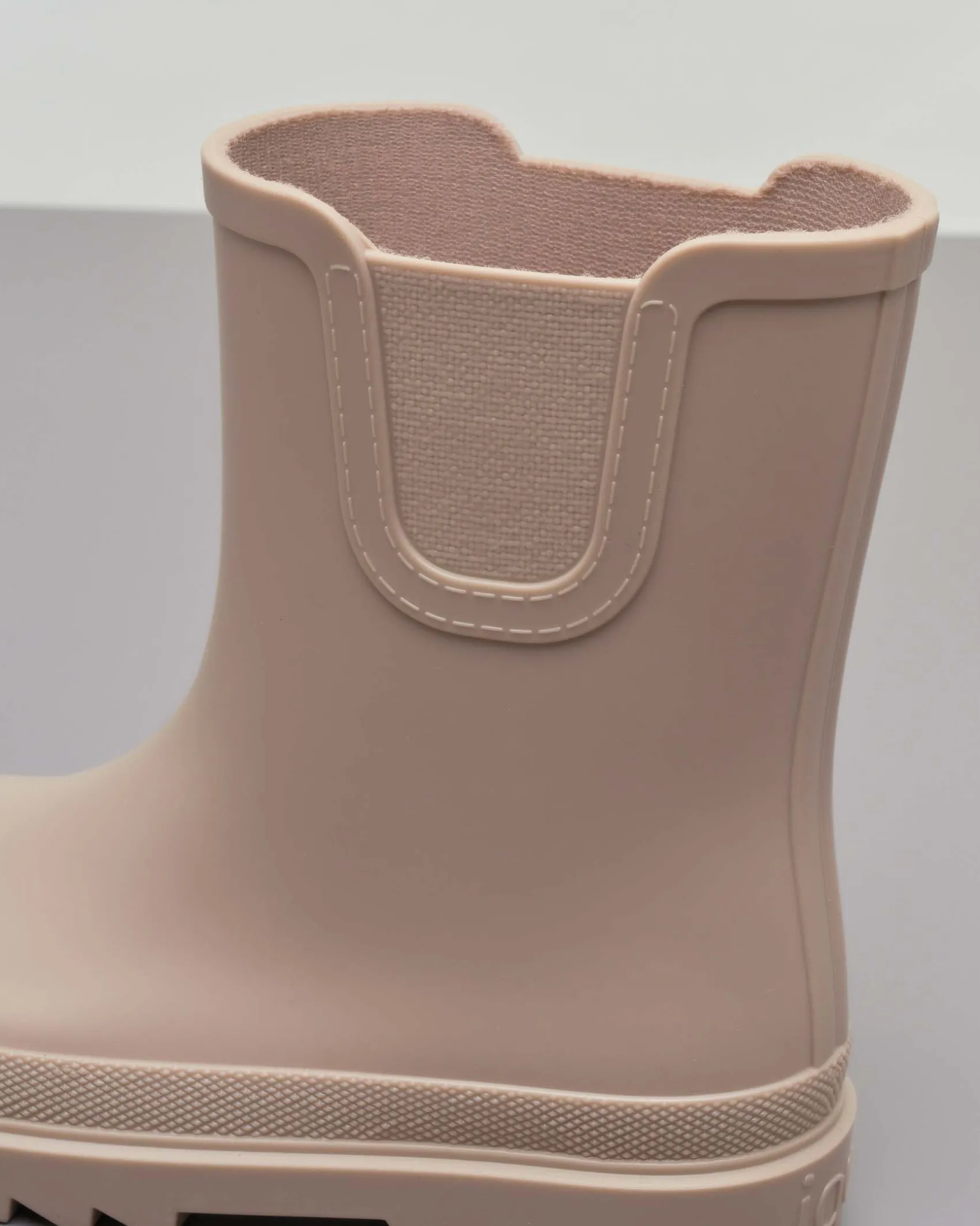 Stivaletto Tokyo da pioggia in gomma beige