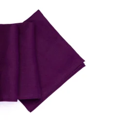 Tovagliolo Tiziano in lino a tinta unita viola
