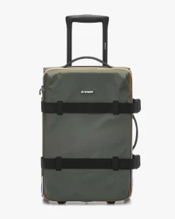 Trolley K-way Blossac S verde militare