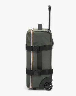 Trolley K-way Blossac S verde militare