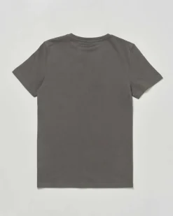 T-shirt Antony Morato verde militare mezza manica con tigre floccata