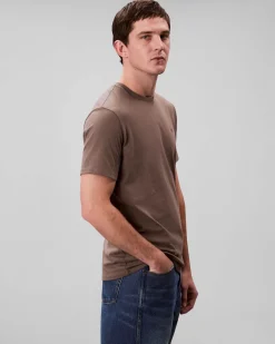 T-shirt Calvin Klein Jeans fango in cotone