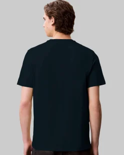 T-shirt Calvin Klein Jeans blu in cotone
