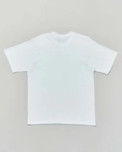 T-shirt Dsquared2 relaxed fit bianca in puro cotone con mini logo nero