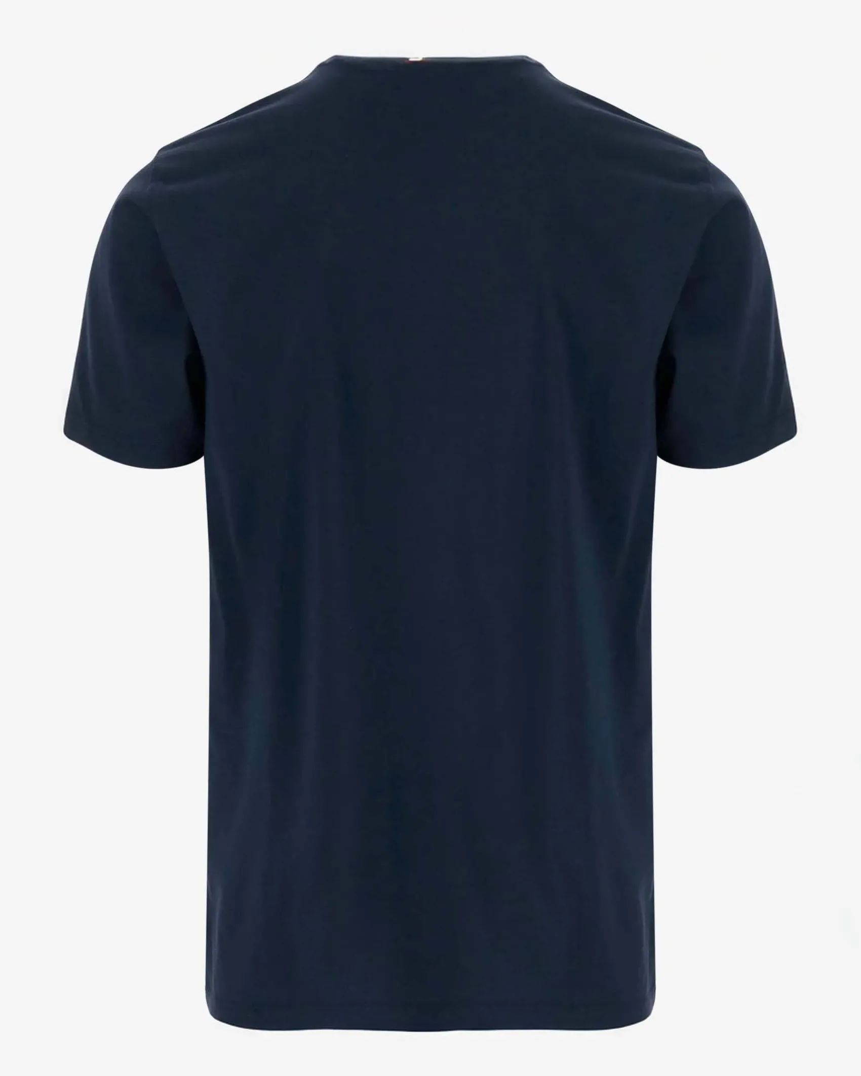 T-shirt MC2 Saint Barth blu con stampa Mykonos Kit davanti