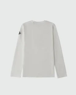 T-shirt Roy Roger's a maniche lunghe con bandiera e scritta logo