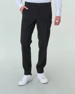Winter Chino Jo R.R.D. nero in tessuto tecnico stretch