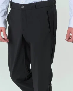 Winter Chino Jo R.R.D. nero in tessuto tecnico stretch