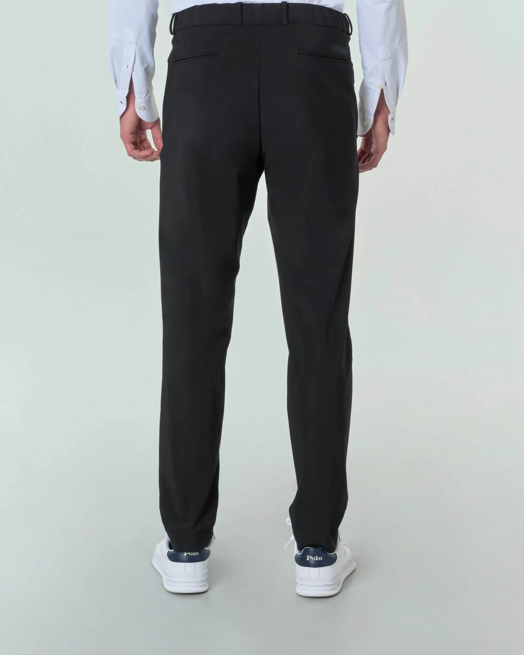Winter Chino Jo R.R.D. nero in tessuto tecnico stretch