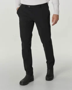 Winter Chino R.R.D. nero in tessuto tecnico stretch