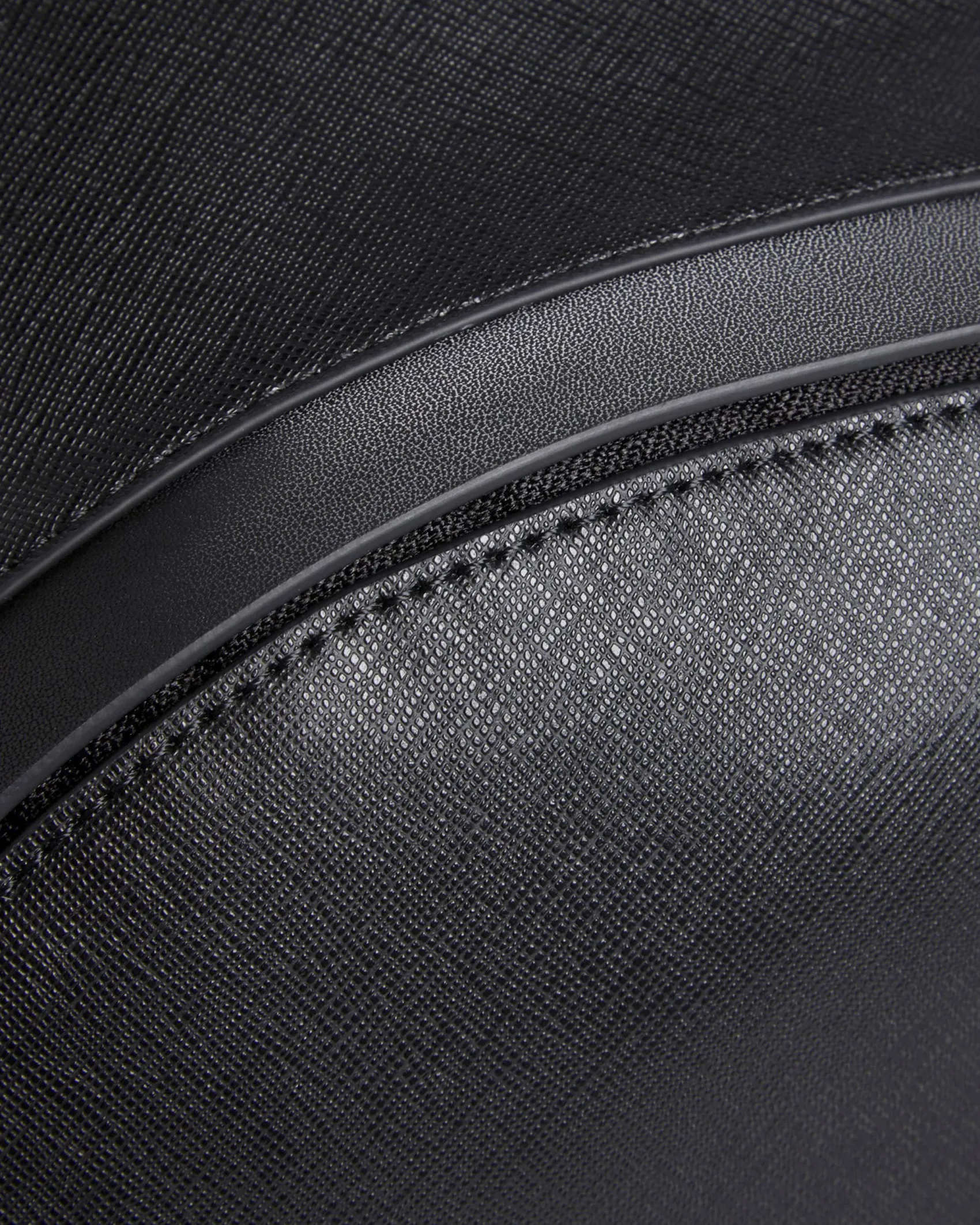 Zaino Calvin Klein Jeans nero in similpelle saffiano